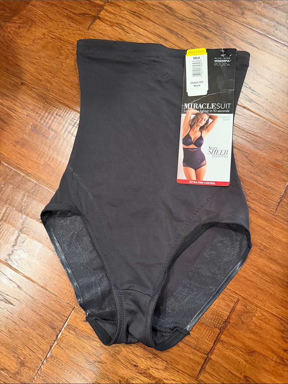 Miraclesuit Extra Firm Black High-Waist Shaping Brief